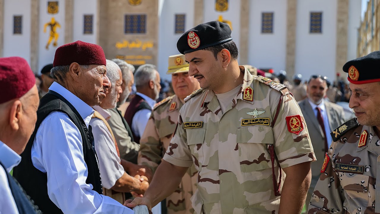 كلمة نائب القائد العام للقوات المسلحة الفريق أول ركن صدام حفتر خلال لقائه مشايخ وأعيان بلدية مرادة