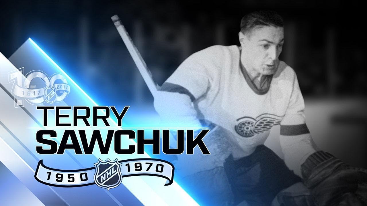 Терри Савчук / Terry Sawchuk. 100 величайших игроков НХЛ 1917-2017.
