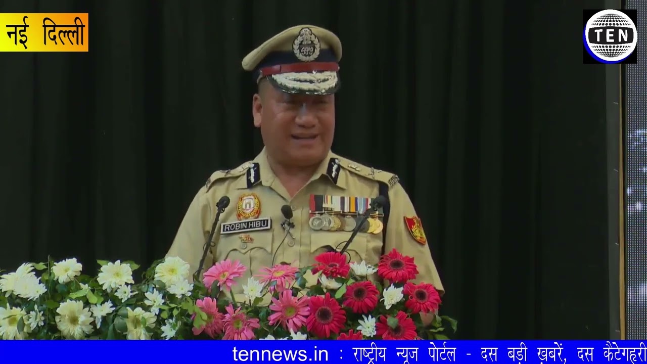 Robin Hibu IPS Emotional Address | Helping Hands NGO | North East Samaritan Gold Medals