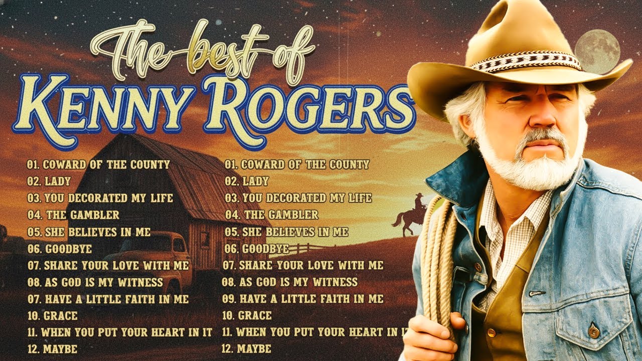 Greatest Hits Kenny Rogers Of All Time🤠 KENNY ROGERS Nonstop Songs Greatest Hits Full Album #youandi