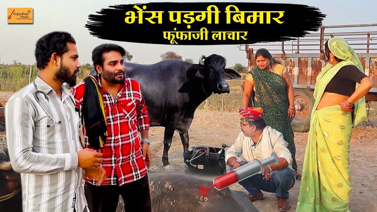 भेंस पड़गी बिमार फूंफाजी लाचार ( बुआजी को आयो गुस्सा ) जोरदार हाड़ौती कॉमेडी | new rajasthani comedy