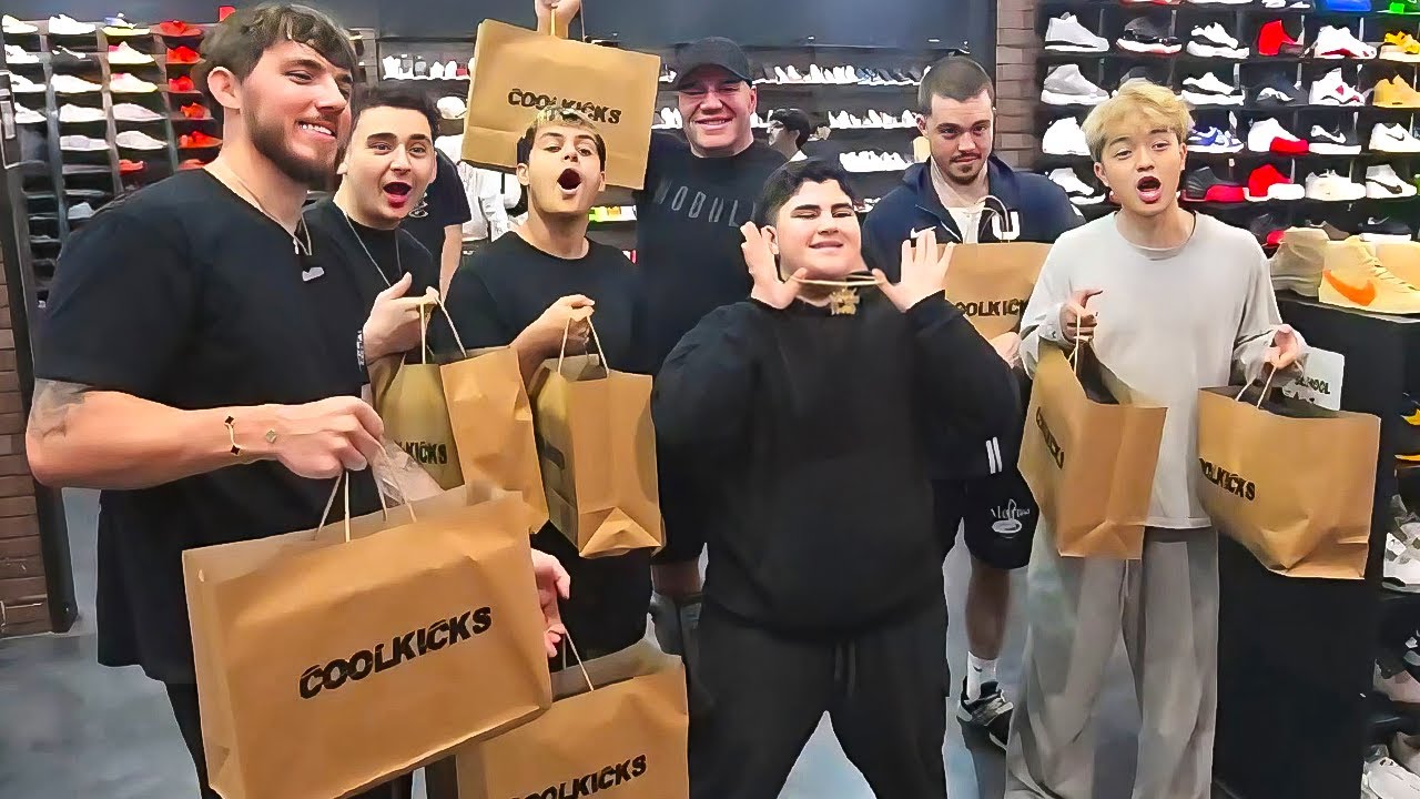 Ребята из FaZe и Costco идут за кроссовками в Coolkicks!