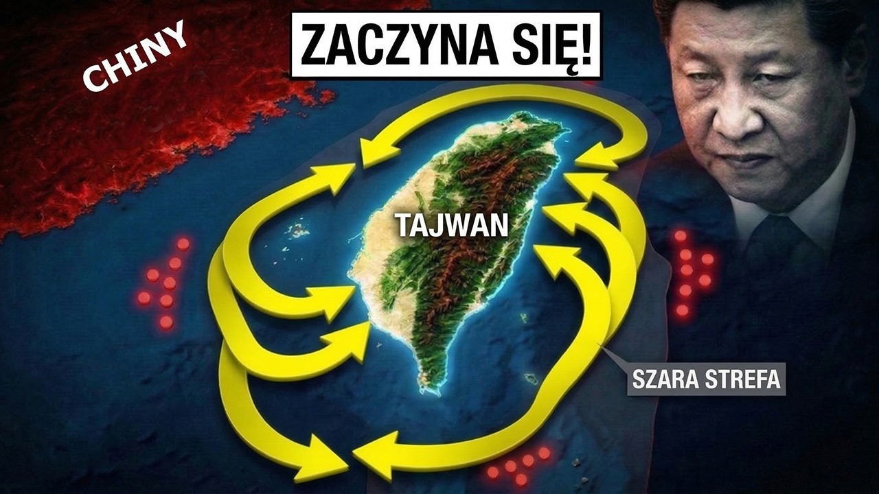 Coś WIELKIEGO właśnie pękło w Cieśninie Tajwańskiej... TO koniec reżimu Xi Jinpinga!
