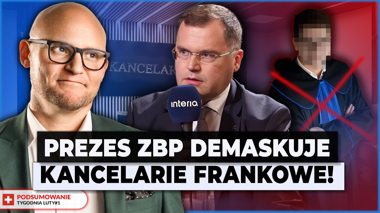 PREZES ZBP: POZWY BANKÓW są TYLKO w INTERESIE KANCELARII!  (FRANKOWICZE, TSUE, TEORIA SALDA)