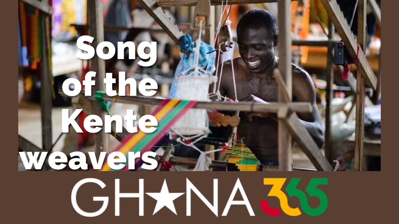 The special song sang by the Bonwire Kente weavers