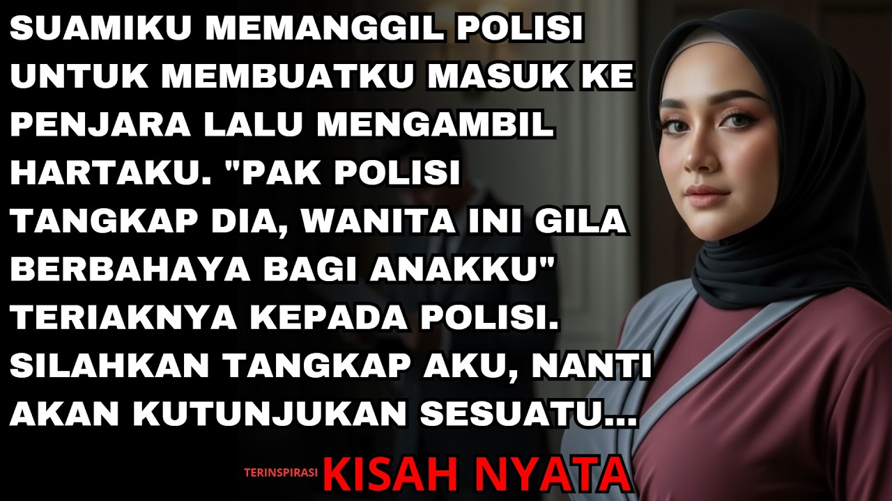 SUAMIKU MEMANGGIL POLISI UNTUK MENANGKAPKU - DIA TAK TAHU SUDAH KUSIAPKAN 