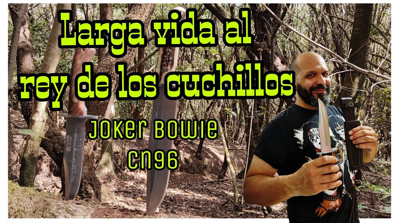 Descubre el Bowie de Joker CN96. 😎El Rey de Los Cuchillos 👑👑👑 #bowieknife