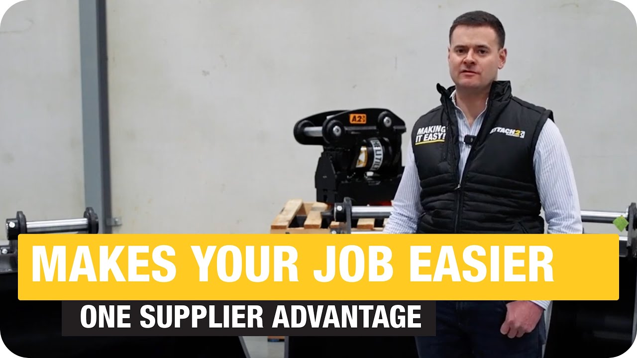 Why purchase your attachments and couplers from separate suppliers?