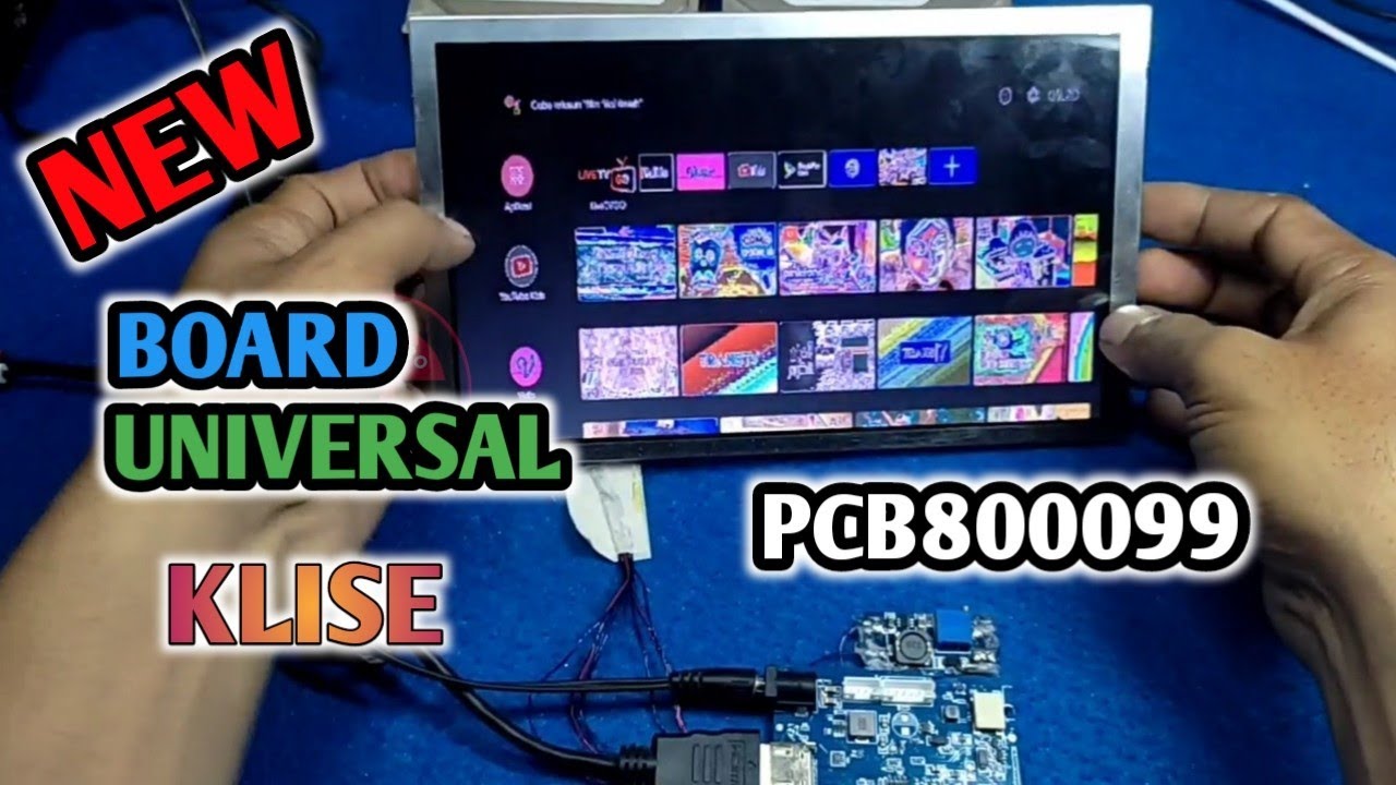 Mengatasi Gambar Klise Universal Led Board PCB800099 | Lvds Cable * Part 3