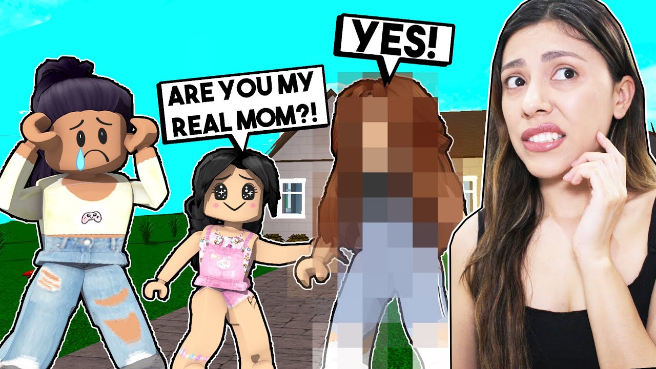 MY DAUGHTER MET HER REAL MOM FOR THE FIRST TIME! - Roblox (Bloxburg Roleplay)
