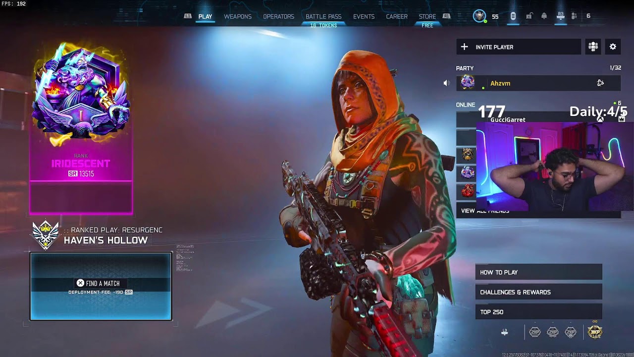 🔴 TOP 250 RANKED!!! MAX WINS!!!! #warzone #rebirthIsland