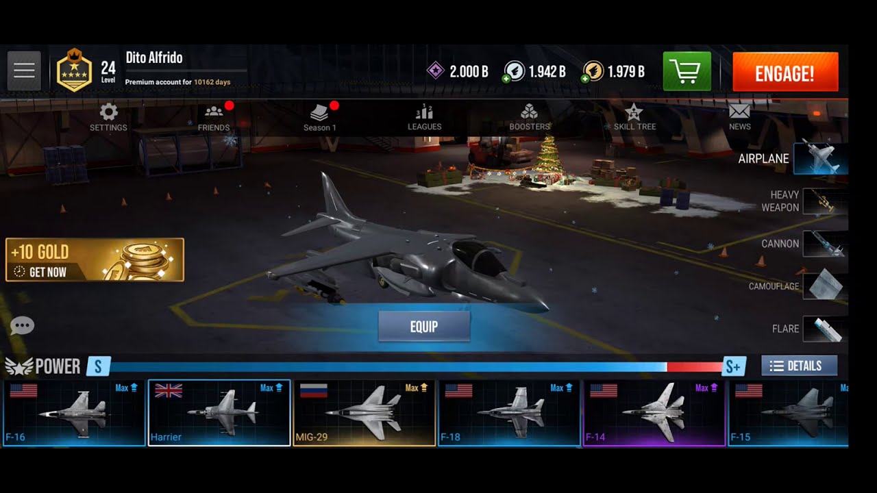 [UNLOCKED] ALL Aircraft in Modern Warplanes: Sky fighters PvP Jet Warfare (by GDCompany) v1.16.1