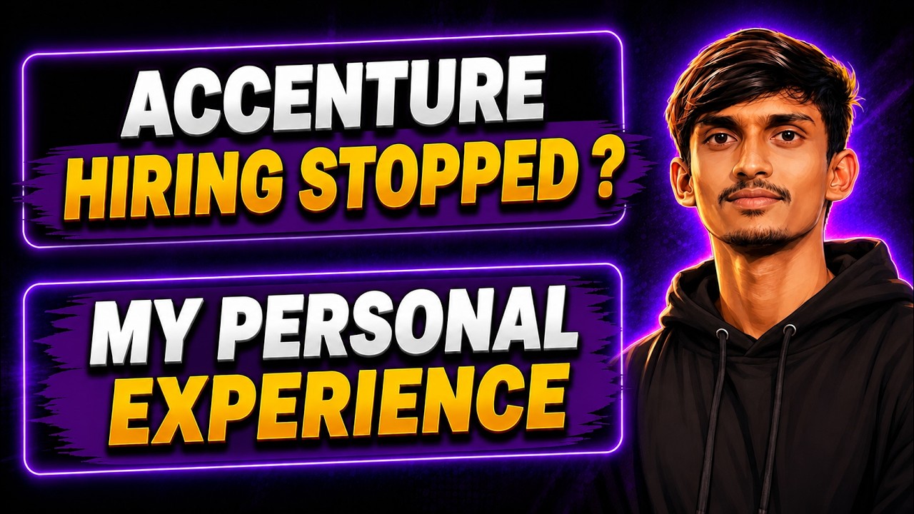 Accenture Latest Update 2026 | Accenture Hiring Stopped 2026 | My Personal Experience Shared