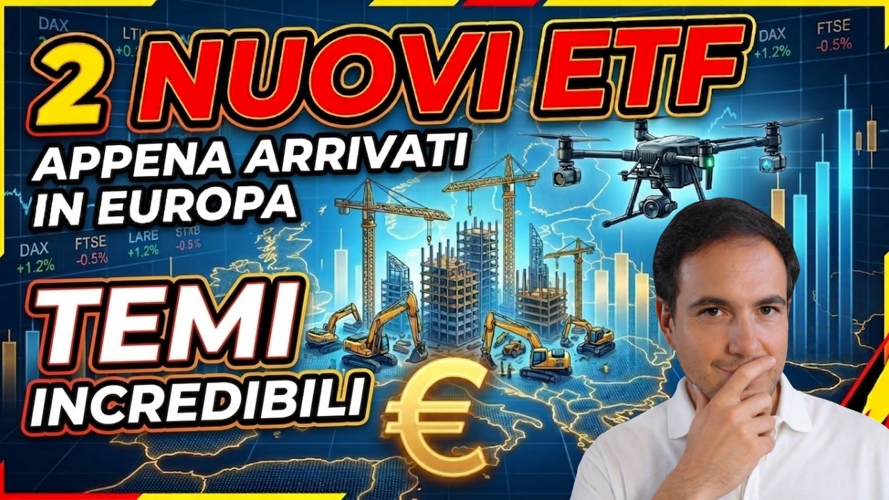 👉🚨2 NUOVI ETF appena arrivati in Europa – Temi incredibili (ci investo?)