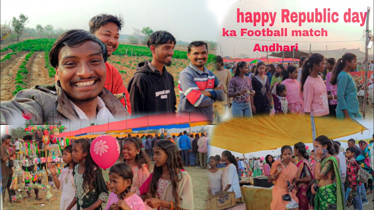 Aj 26 January Ka Football match  Gaye Te Andhri || ⚽ Vlog video 🔥||  Happy Republic day 🇮🇳 