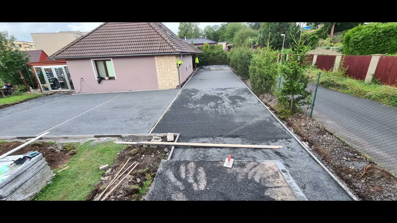 Zhotovení zámkové dlažby