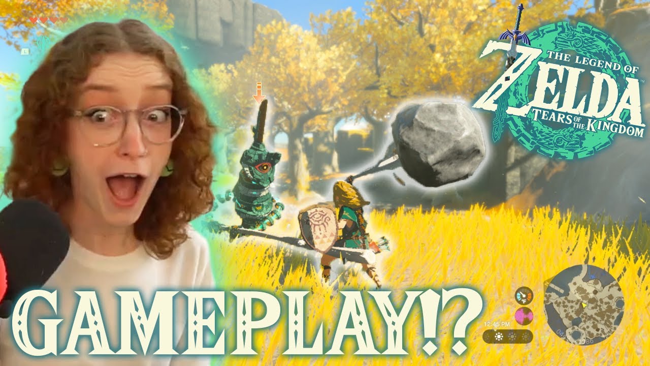 Tears of the Kingdom Gameplay REACTION