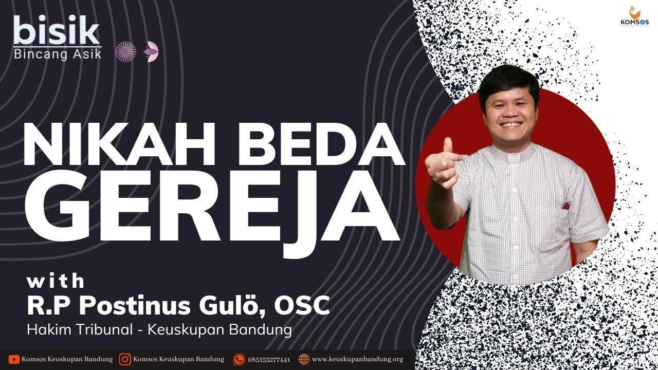 Nikah Beda GEREJA Bersama R.P Postinus Gulö, OSC - BISIK Bincang Asik #81