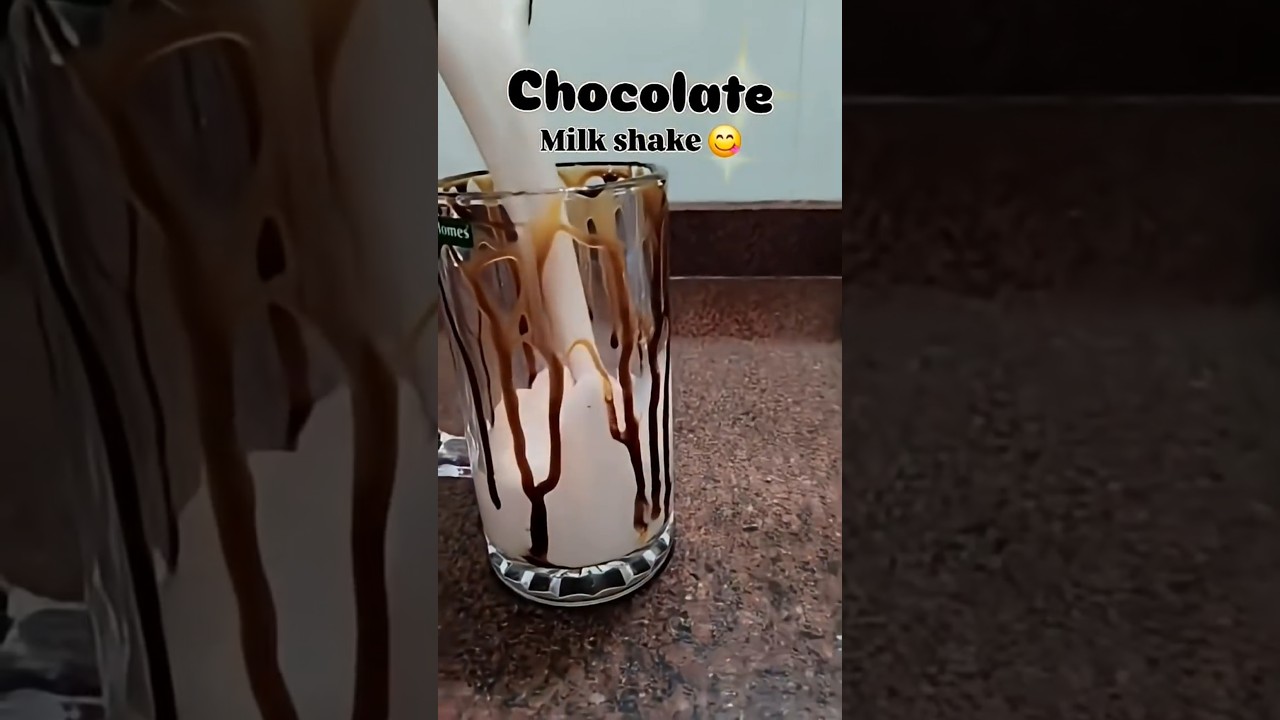 Chocolate Milkshake 🍫 recipe hershey's 