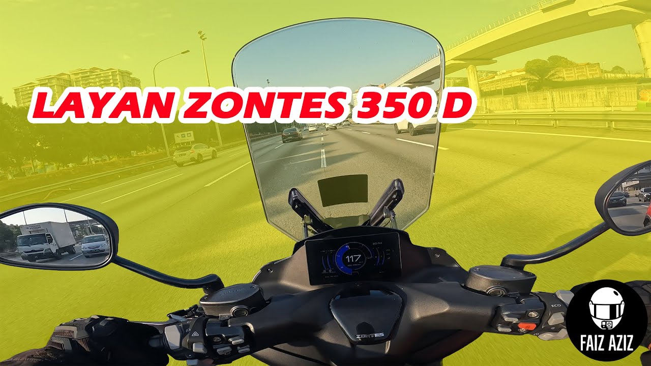 Layan Zontes 350D Untuk Daily Ride Vlog E535