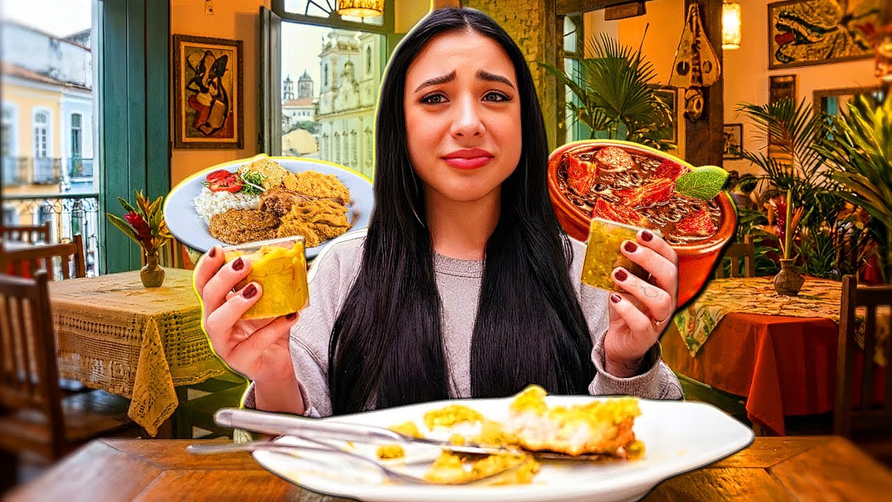 FUI PARA BAHIA PELA PRIMEIRA VEZ… e provei essa comida