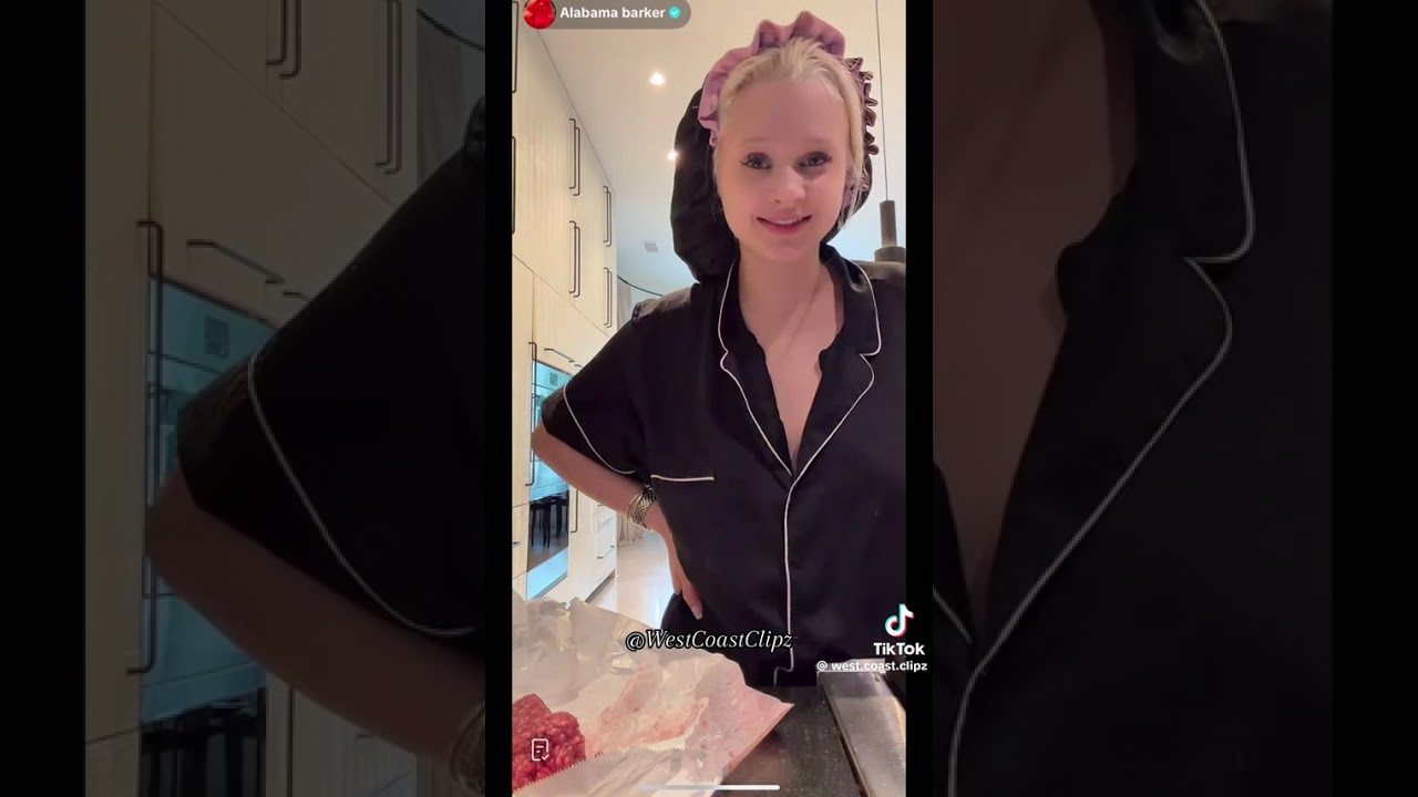 Alabama barker TikTok live 