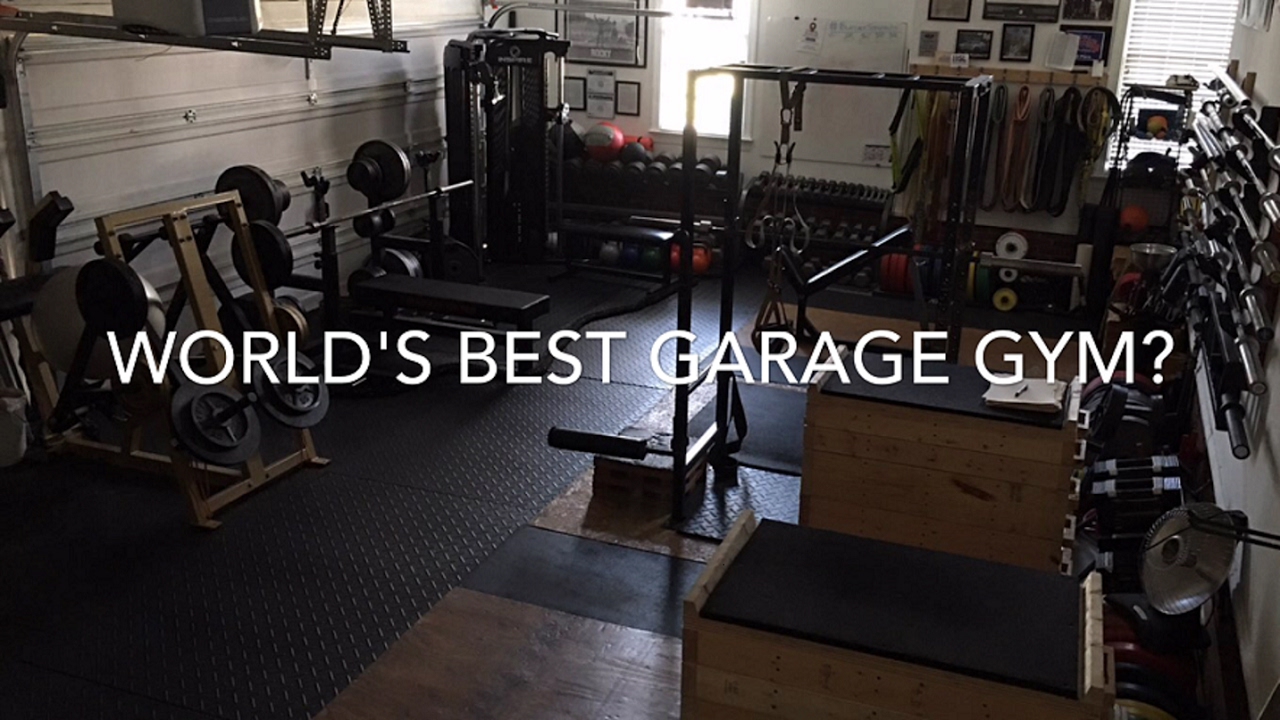 WORLD'S BEST GARAGE GYM? #BlatnikStrength