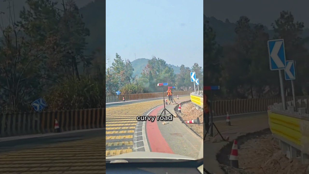 They Installed Thousands of Speed Bumps To Make The Road Safer #shorts