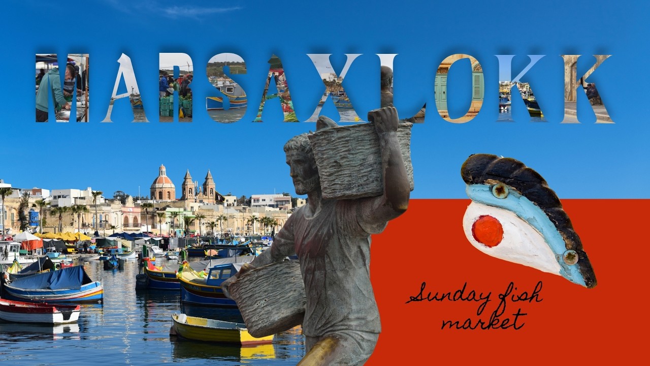 🇲🇹 | Marsaxlokk Fish Market 🐟 | 25 January 2026 | Clip 🎬