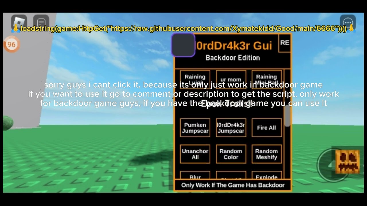 l0rdDr4k3r gui Backdoor Edition Leak Script