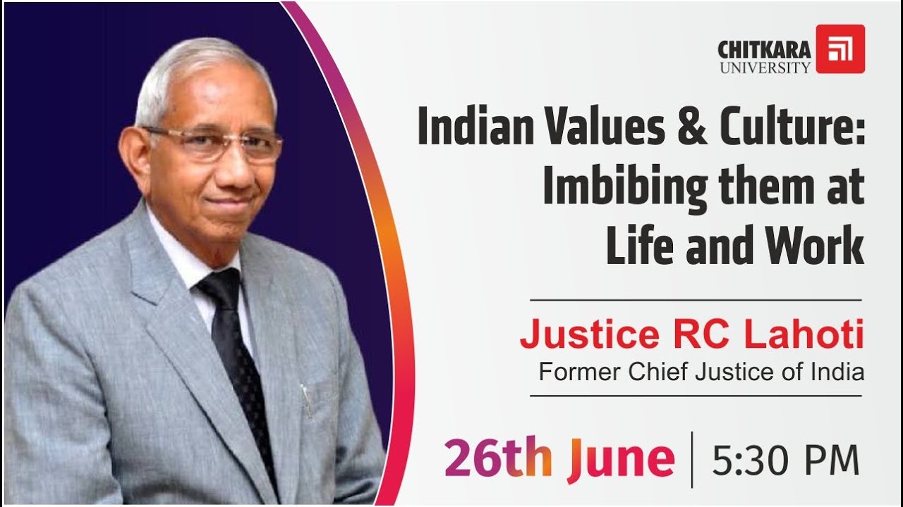 The Explore Series in Conversation with former CJI Justice RC Lahoti