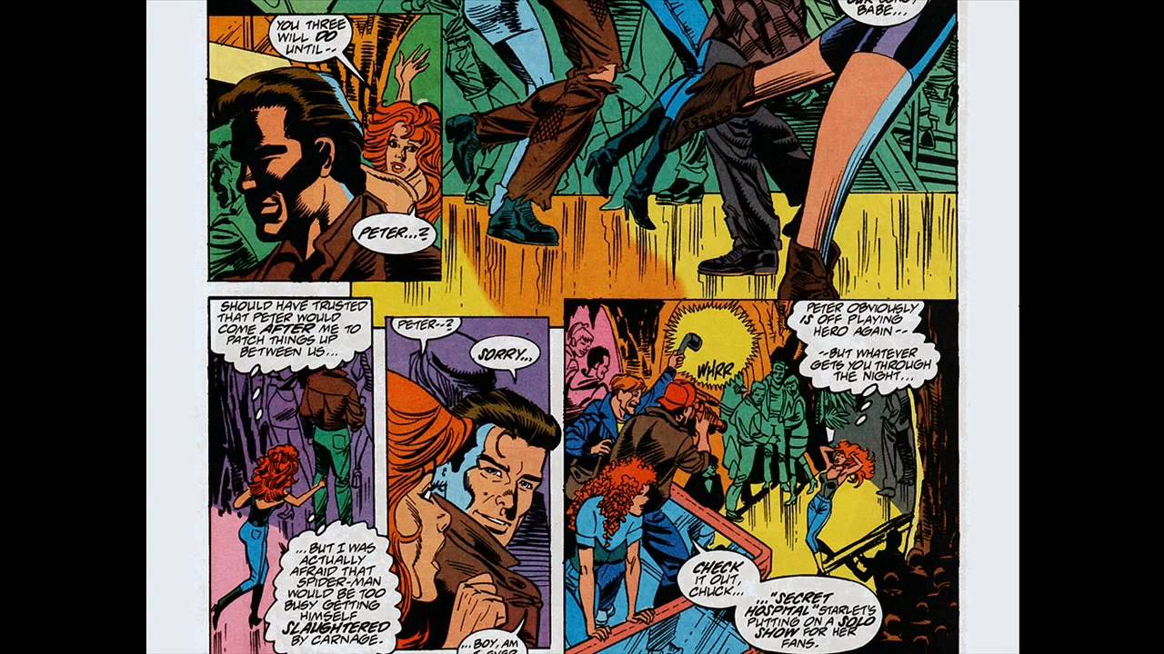 maximum carnage 5 AND 6 (spectacular spiderman 201 and web of spiderman 102)