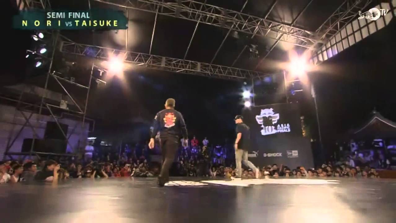 Nori vs Taisuke - Semi Final - Red Bull BC One 2013 Asia Pacific Qualifier