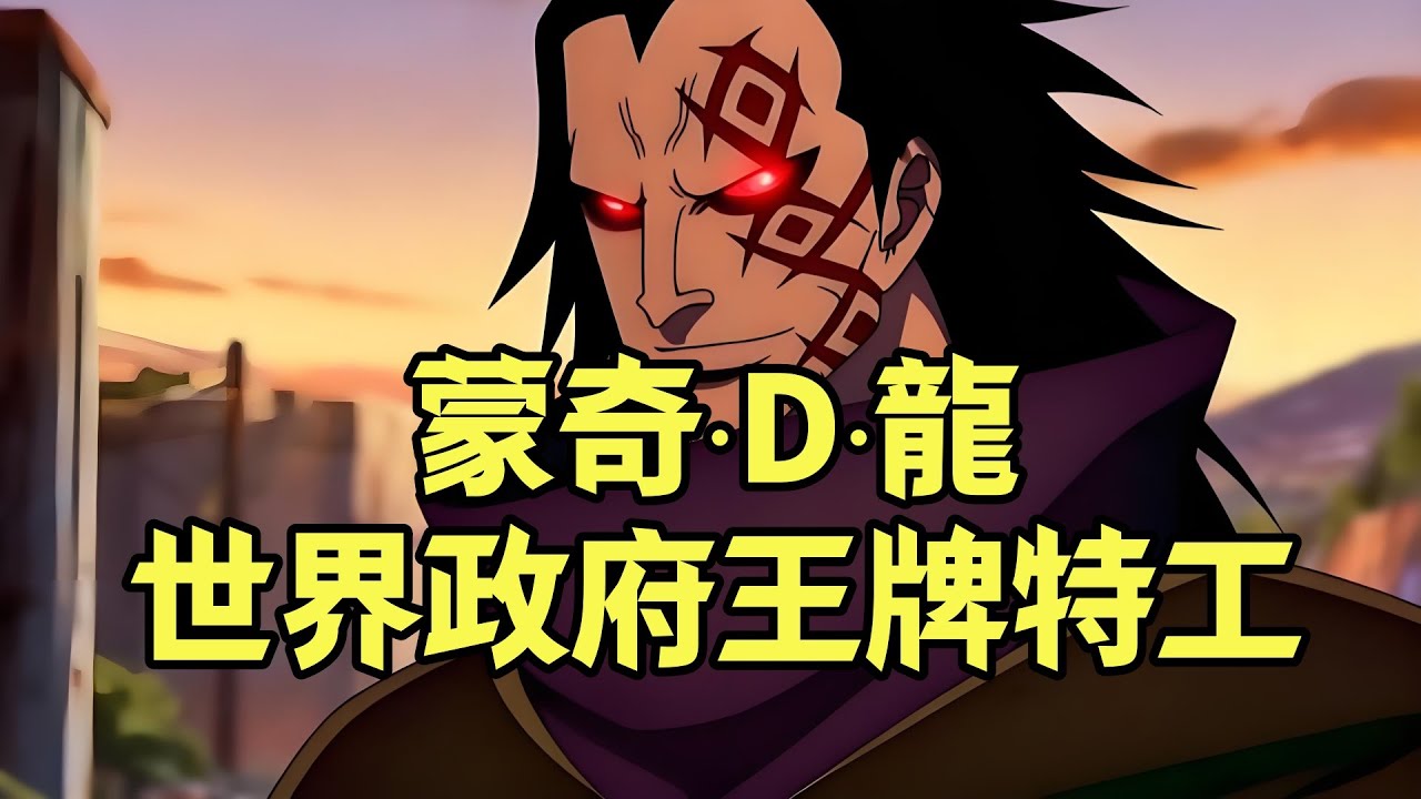 蒙奇·D·龍，代號“穿山甲”，世界政府為瓦解反抗勢力所培養出來的王牌特工【阿金很忙】