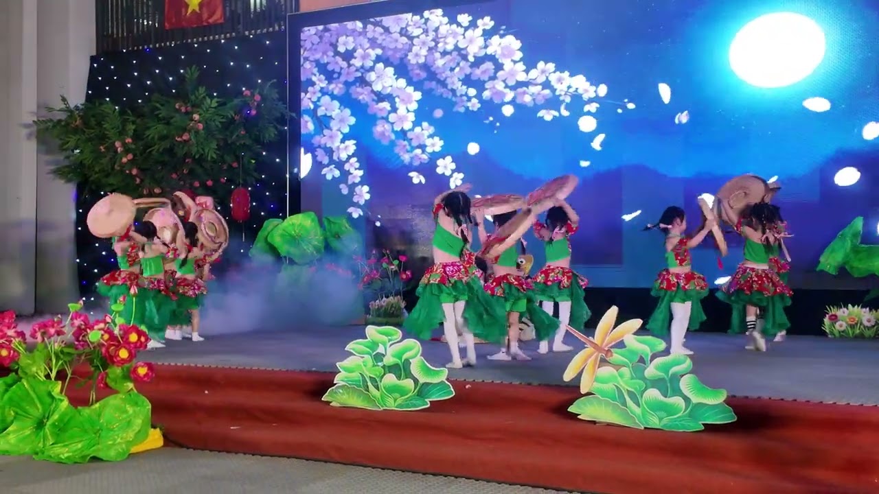 Bài múa mừng Xuân | Bài 3 | Mần Non Thái Bình - Xã Đông Anh