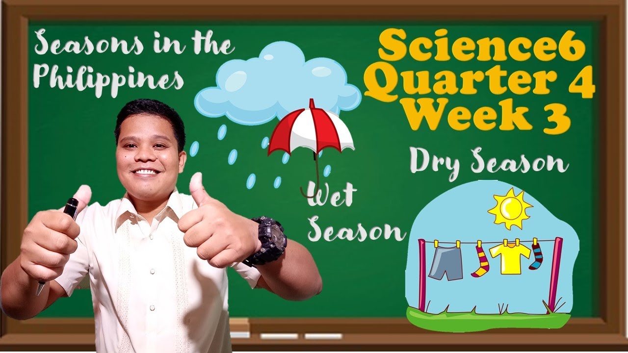 Science 6 Quarter 4 Week 3 │Seasons in the Philippines │Wet and Dry Season