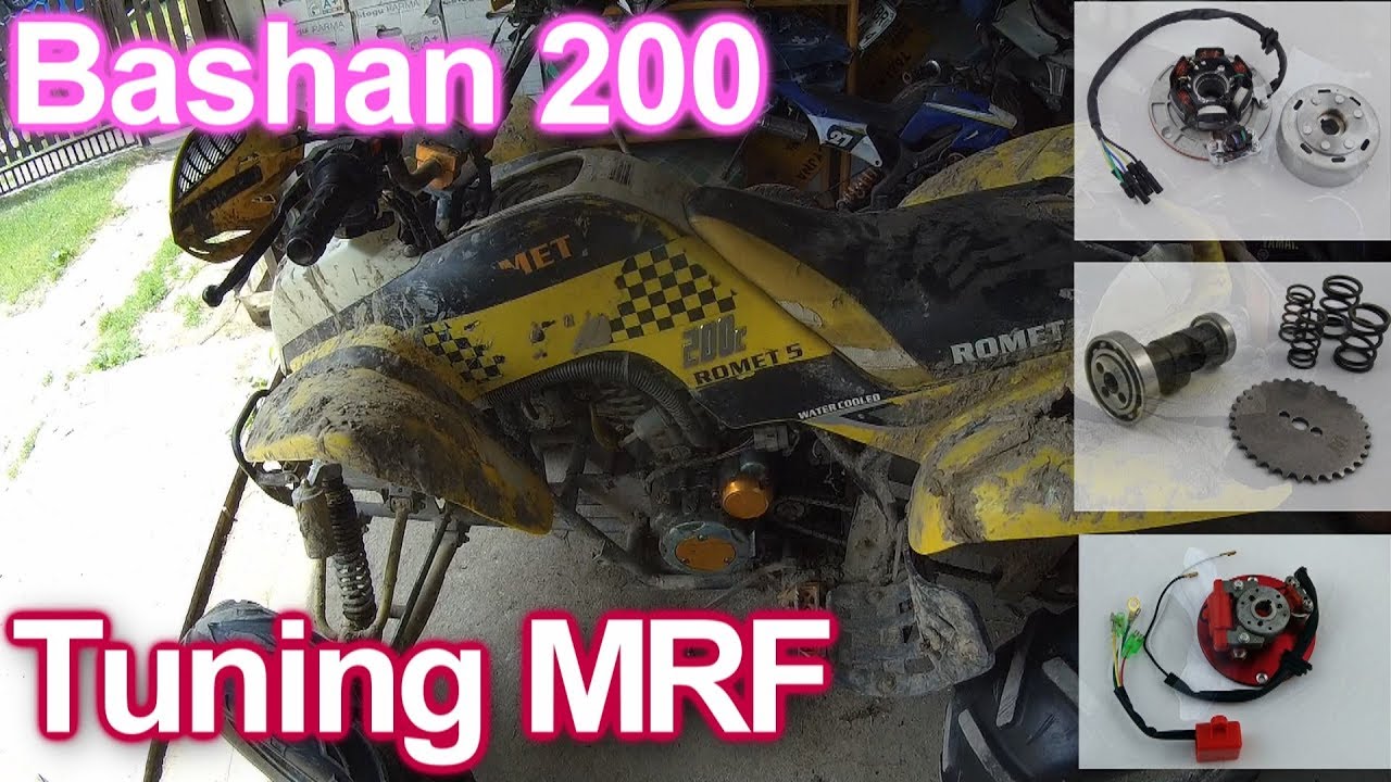 Tuning MRF i Bashan 200 jak chcieliście