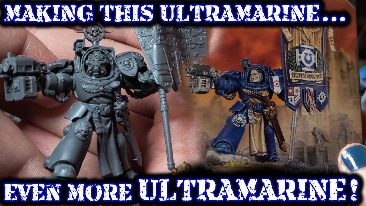 Improving the new Terminator Ancient for the ULTRAMARINES!