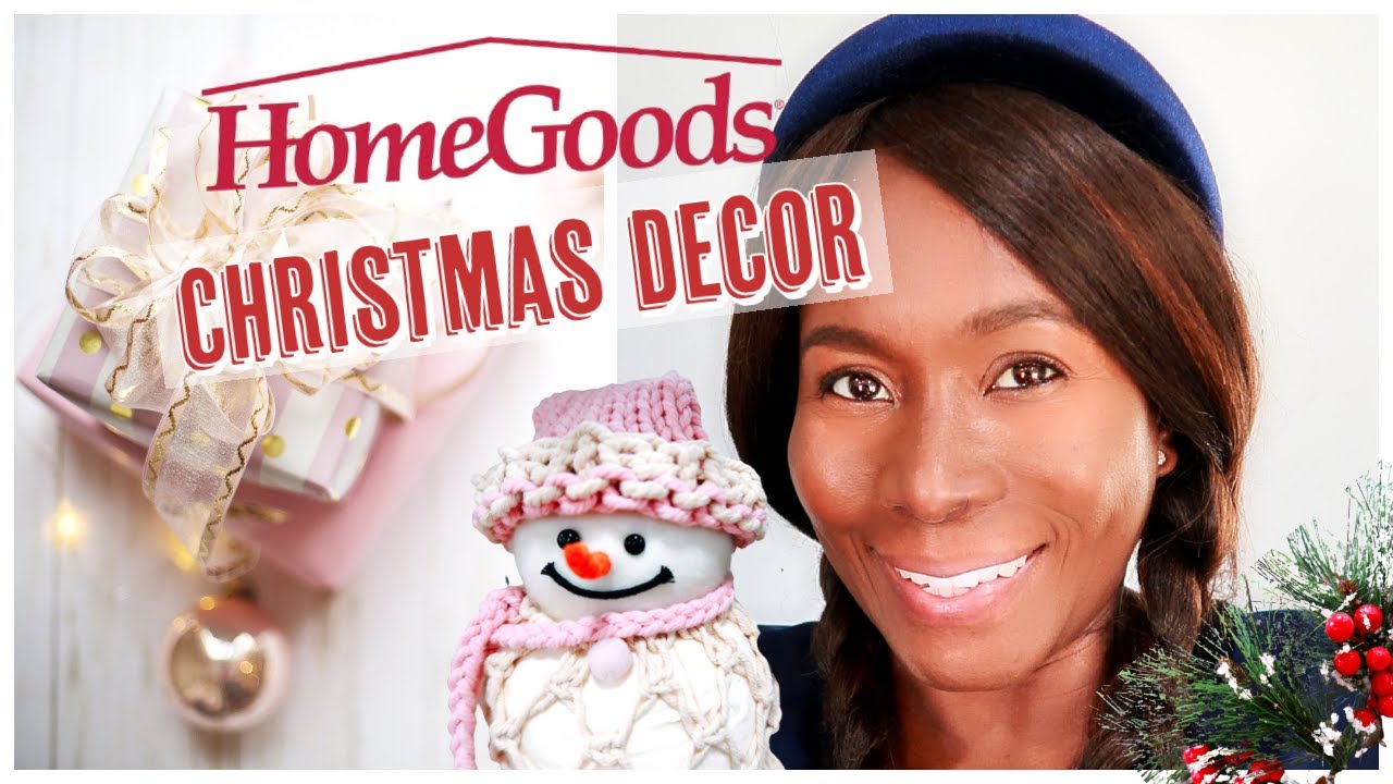 HOMEGOODS CHRISTMAS DECOR 2020 | Looking a lot like Christmas | ISOWA GALLERY | Vlog days