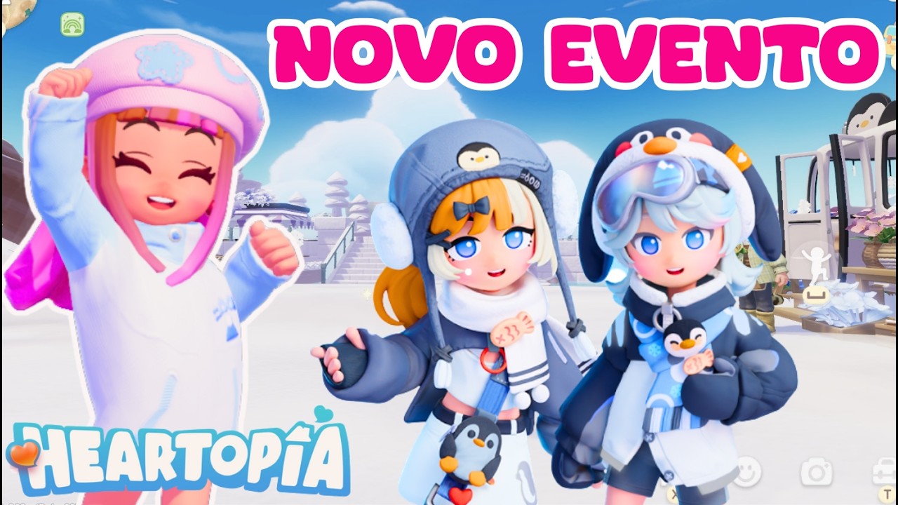 🎈HEARTOPIA | NOVA ATUALIZAÇÃO de INVERNO PISTA  GELO CHEGOU