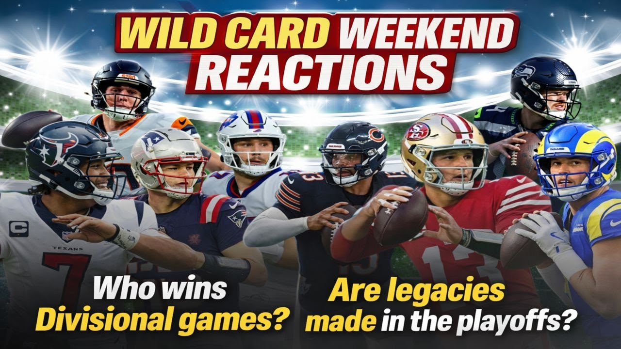 Are the AFC Playoffs Better Without the Chiefs? | Wild Card Reactions & QB Legacy Talk