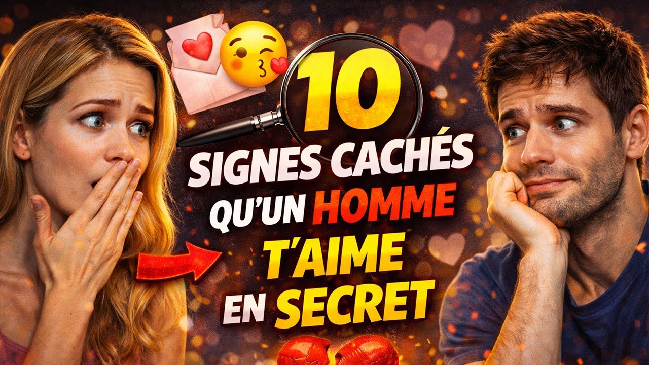 10 Signes CACHÉS Qu’Un Homme T’AIME en SECRET (Tu Les As Peut-Être Ignorés) - COURS N°18 SUR L'AMOUR