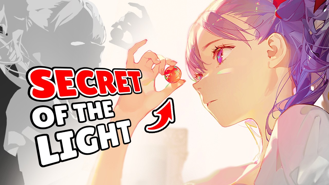 Никогда больше не рисуйте плохое ОСВЕЩЕНИЕ — СЕКРЕТ ЯПОНСКИХ ХУДОЖНИКОВ