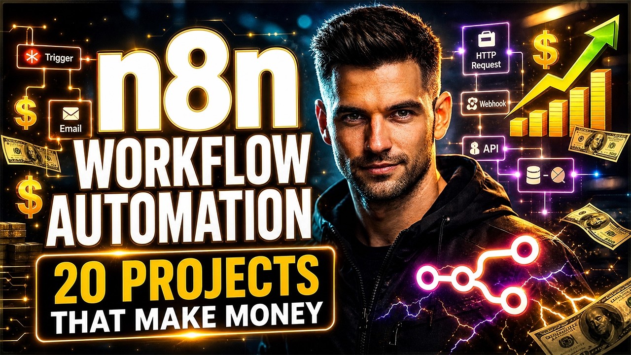 n8n Workflow Automation: 20 Projects That Make Money