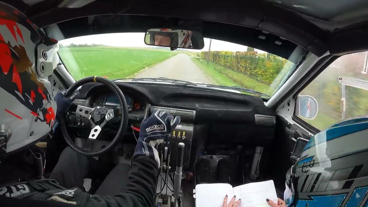 Rallye de Mettet 2025 ES5 Julien Delleuse et Alix Stevenaert Opel Astra 