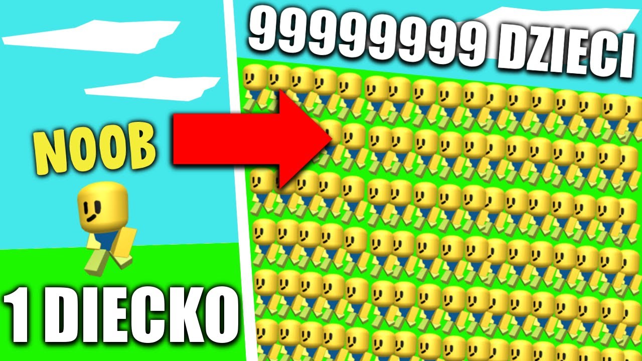 ⭐ARMIA MALUTKICH DZIECI NOOB ZNISZCZYŁA GRE! (lagi na serwerze) | ROBLOX⭐
