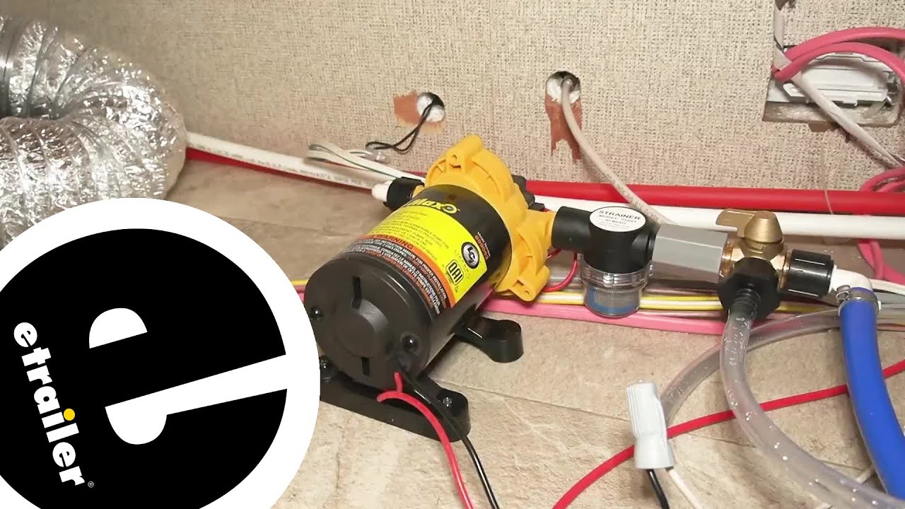 etrailer | Lippert Components Flow Max RV Fresh Water Pumps Strainer and Swivel Review
