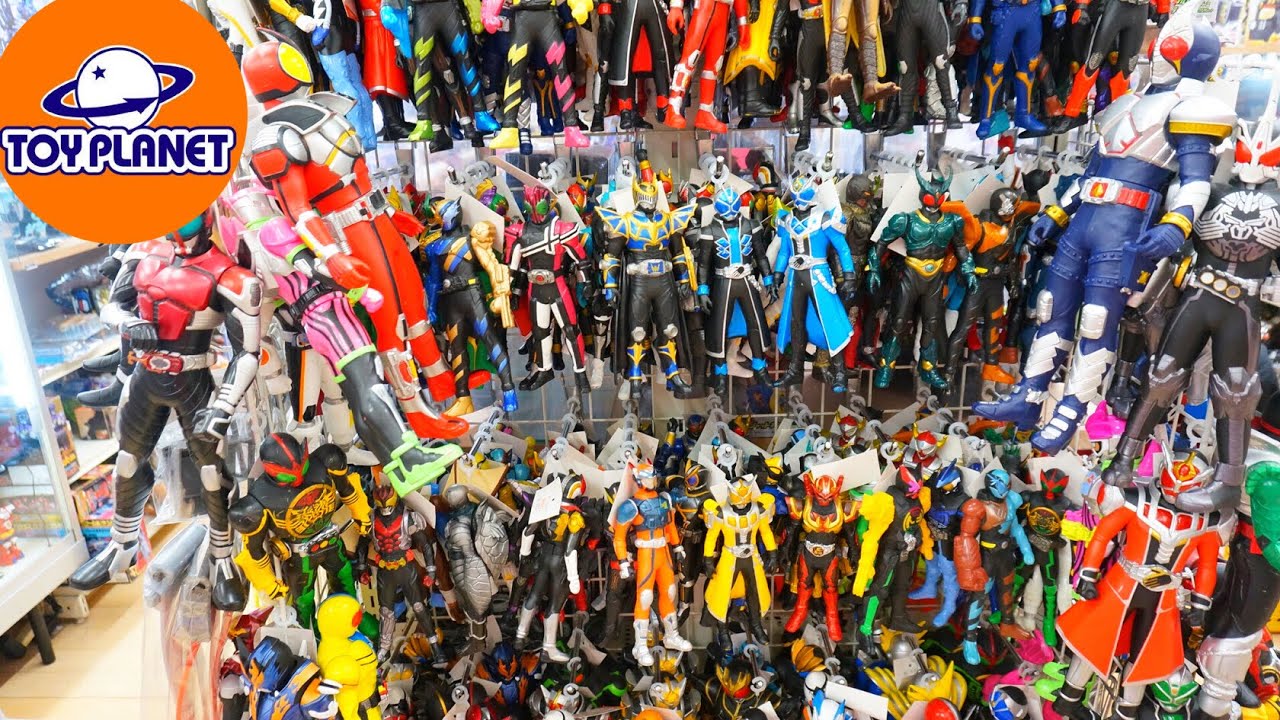 仮面ライダーコーナー編トイプラネットお買い物中実況【おもちゃのリサイクルショップ】kamenrider Toys hunt shopping in japan/mainan jepang