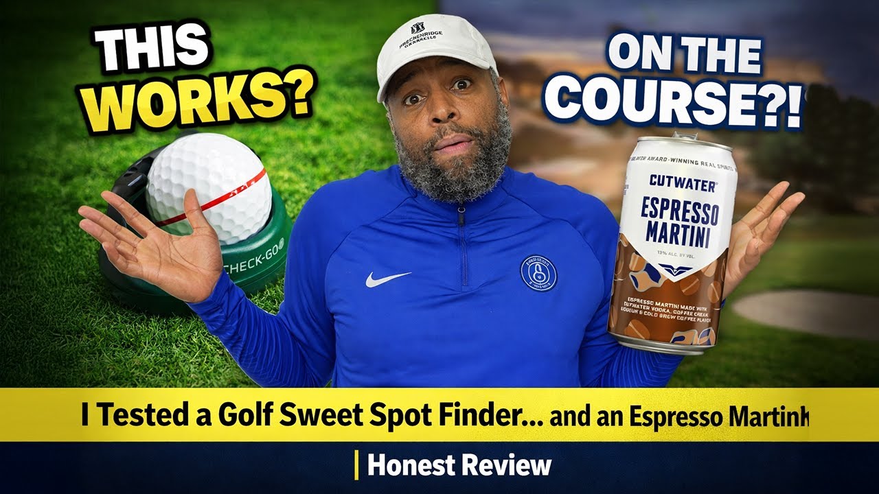 Honest Golf Review: Check-Go Sweet Spot Finder & Cutwater Espresso Martini