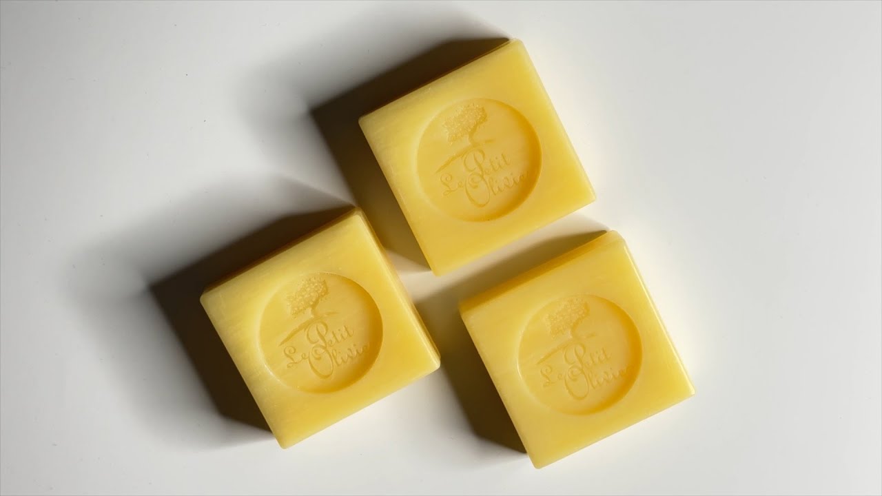 🍋 Cutting Lemon Marseille Soap | Soothing ASMR | No Talking 🍋